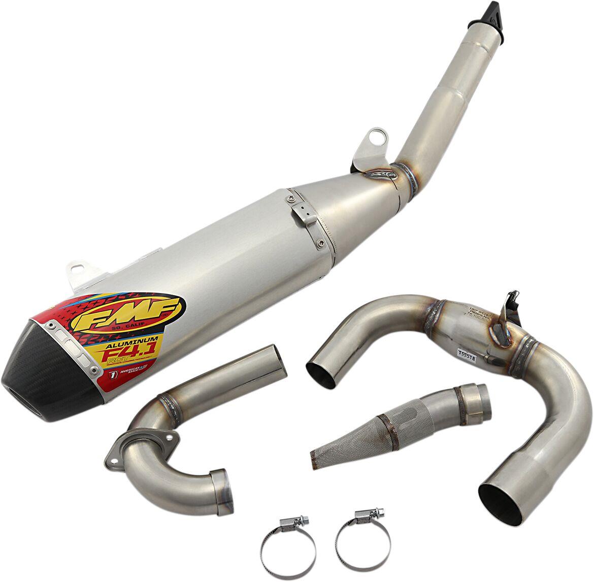 FMF Exhaust System Factory 4.1 RCT Megabomb Carbon Tip For Yamaha YZ 250 2022-2024